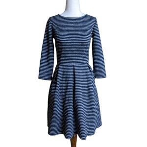 Merona B&W Fit and Flare Dress Size XS